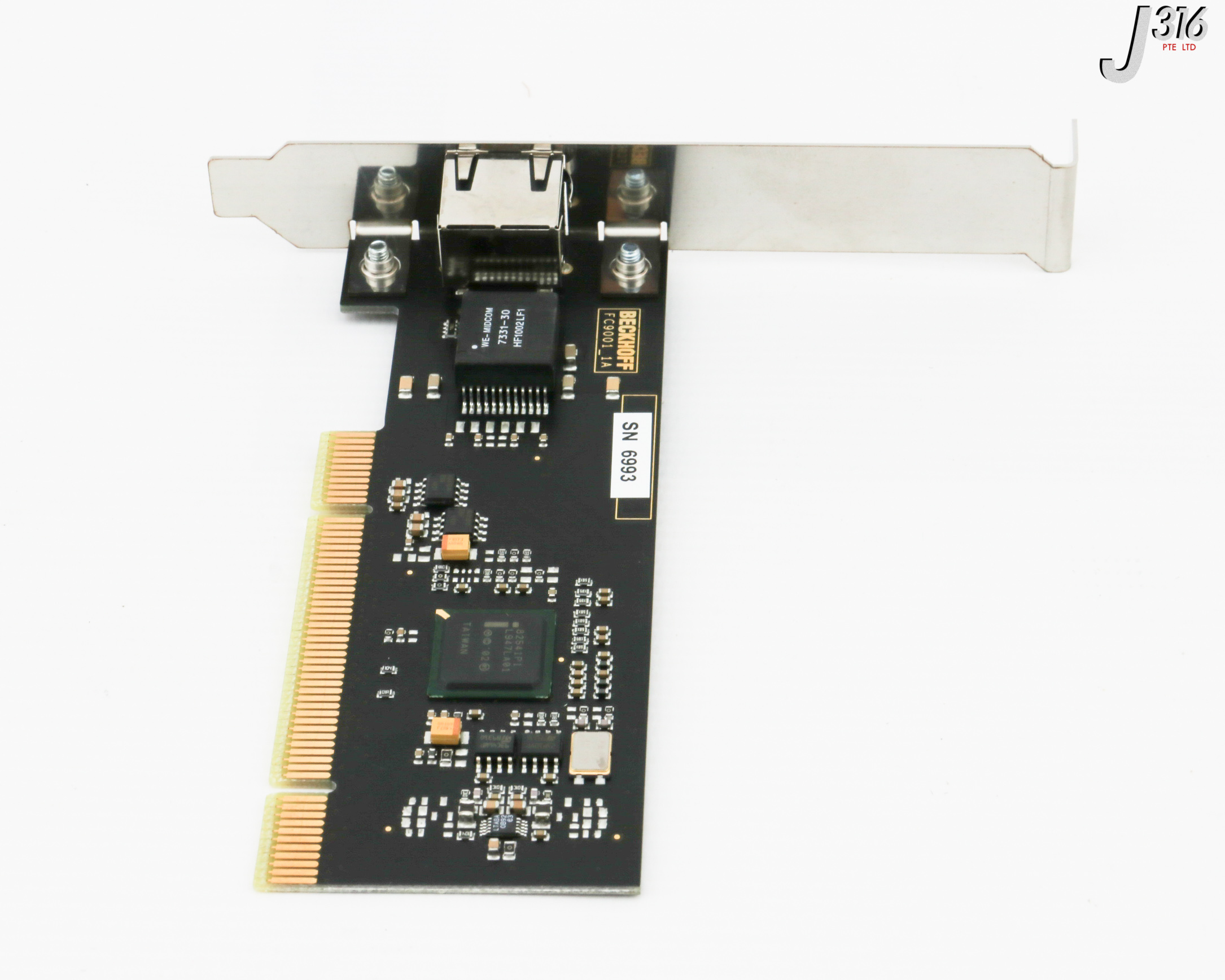 31521 BECKHOFF ETHERNET PC INTERFACE CARD, 1-CHANNEL, PCI BUS (NEW